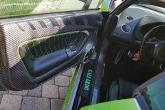 Interior Reupholstered Sports Car Myrtle Beach