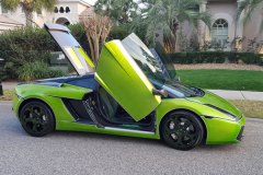 New Paint Job on Sports Car in Myrtle Beach