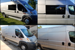 C Pineda Collage (Van)- Custom Window Installation
