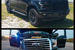 F150 Front End Collage (Truck) - Collision Repair With Custom Front End