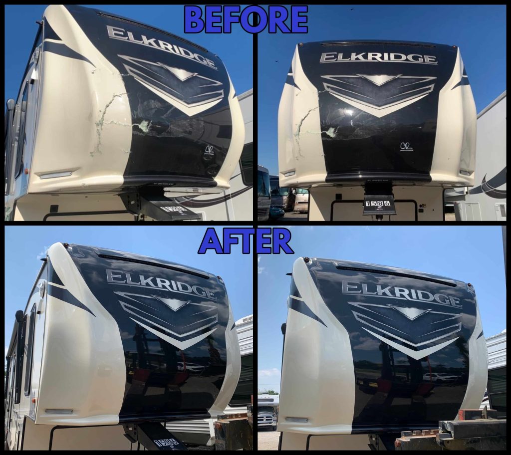 RV Front Cap Repair